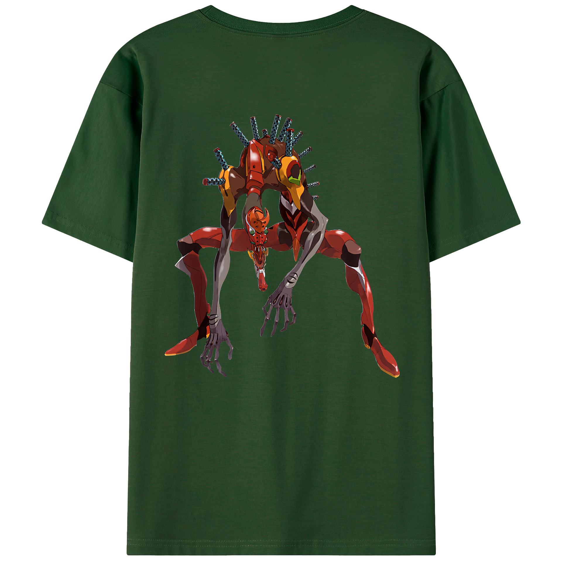 （画像用） EVA 新世紀エヴァンゲリオン 綿100％半袖Tシャツ（背面プリント）